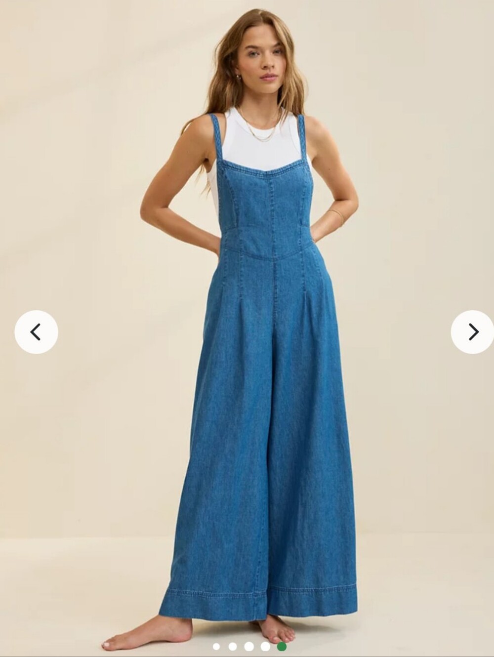 BNWT AERIE RELAXED WIDE LEG JUMPSUIT- SIZE LARGE